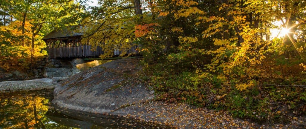 Covered bridge Sunday River