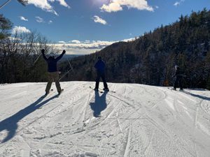 Shawnee Peak summit, New Year's Day - Click on the image above to access more Maine winter images.