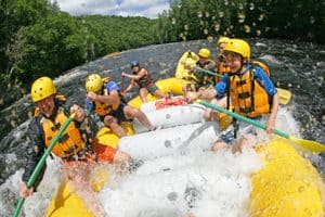 Maine whitewater rafting
